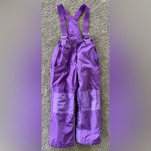 Girls Ski Pants purple/lavender size 7/8